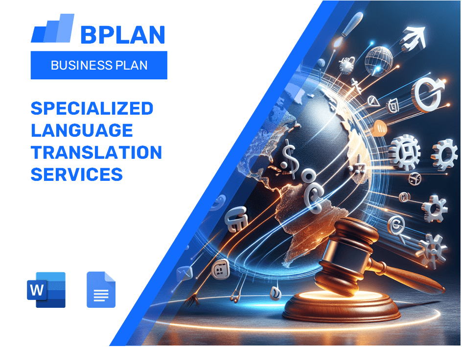 Specialized Language Translation Services Business Plan