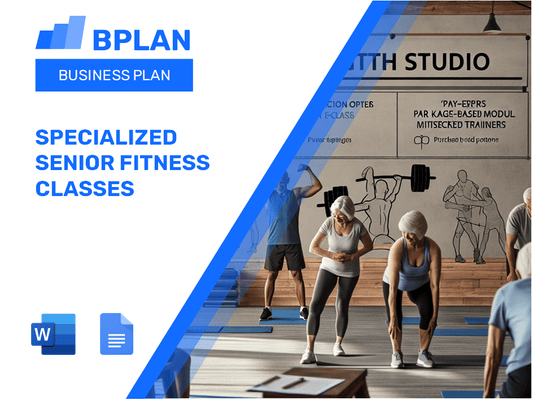 Specialized Senior Fitness Classes Business Plan