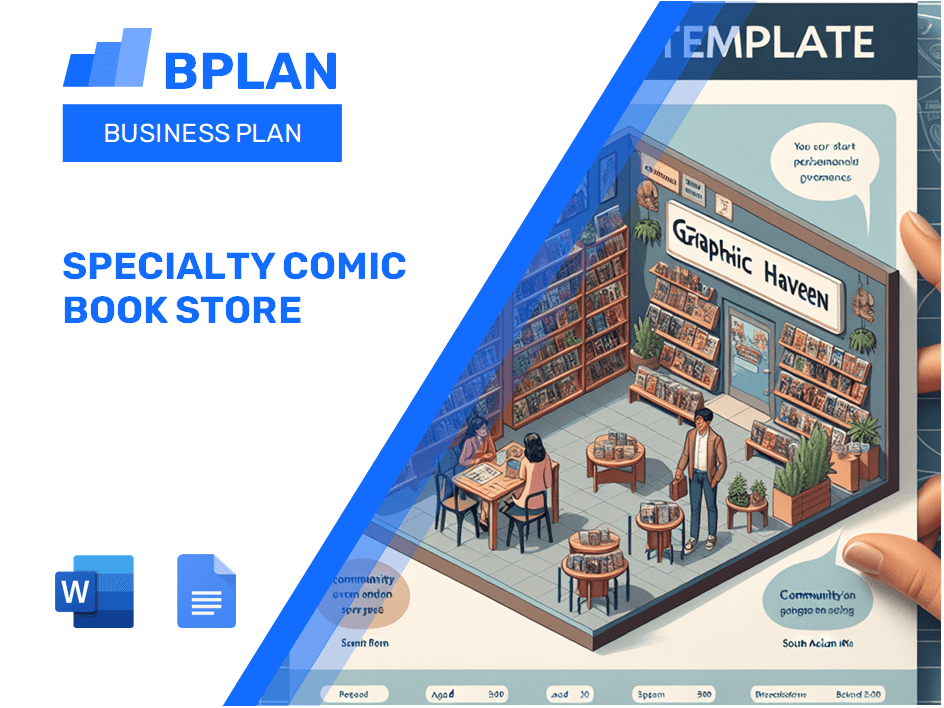 Specialty Comic Book Store Business Plan