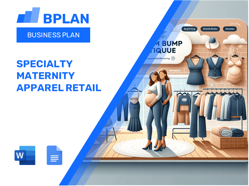 Specialty Maternity Apparel Retail Business Plan