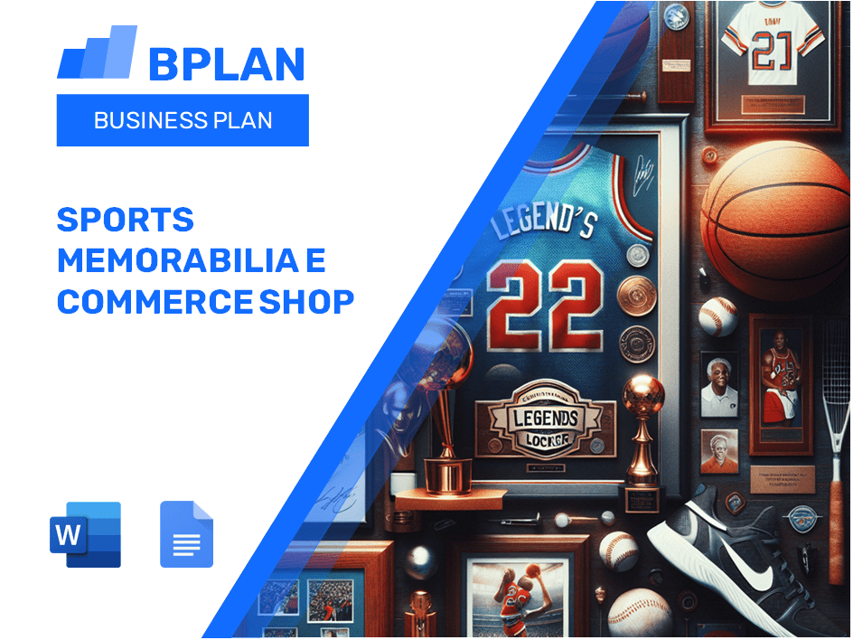 Sports Memorabilia E Commerce Shop Business Plan Business