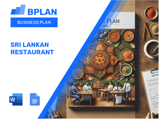 Sri Lankan Restaurant Business Plan