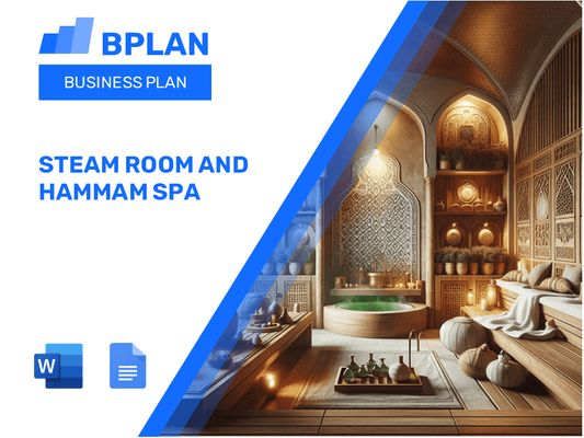 Sala de vapor y plan de negocios de Hammam Spa