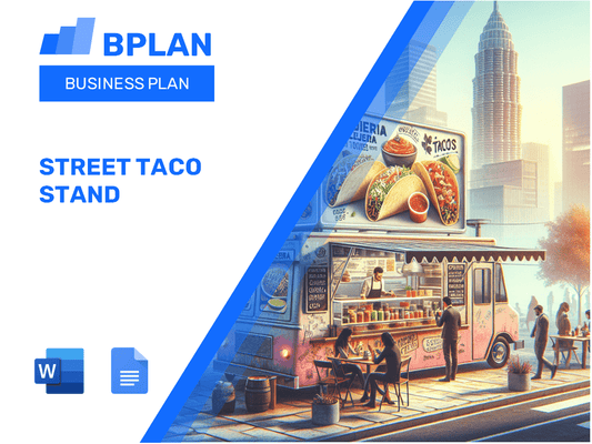 Plan de negocios de Street Taco Stand