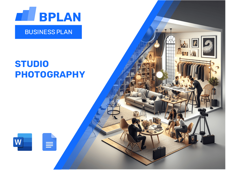 Plan de negocios de fotografía de estudio