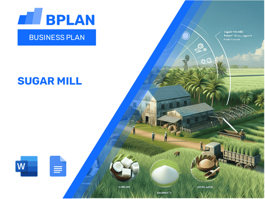 Plan de negocios de Mill Sugar Mill