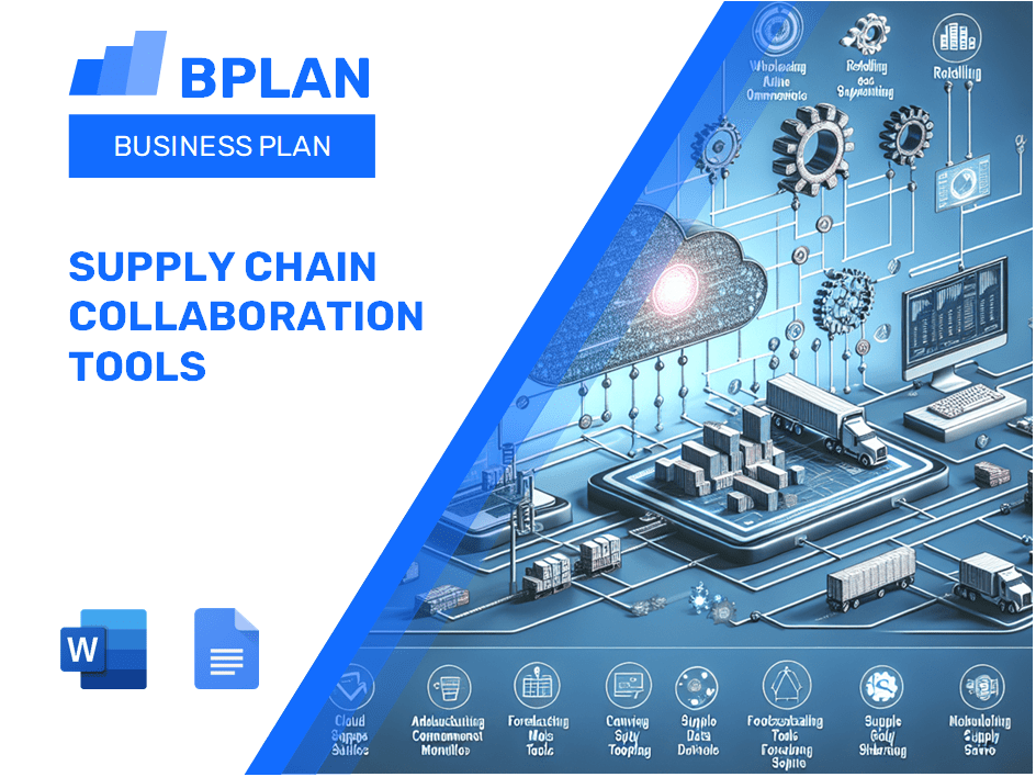 Herramientas de colaboración de la cadena de suministro Plan de negocios