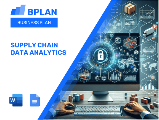 Plan de negocios de análisis de datos de la cadena de suministro