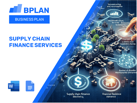 Supply Chain Finance Services Business Plan