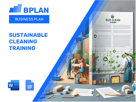 Sustainable Cleaning Training Business Plan