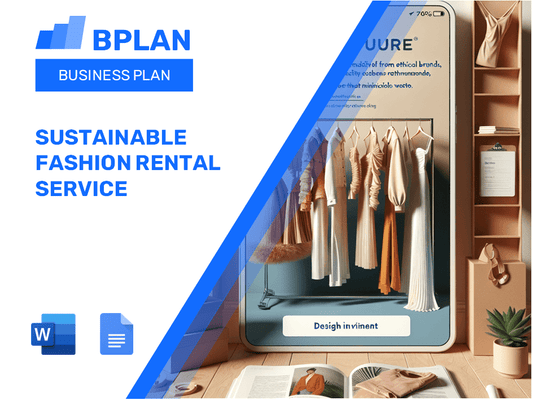 Sustainable Fashion Rental Service Business Plan
