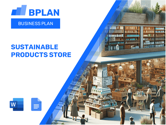 Sustainable Products Store Business Plan