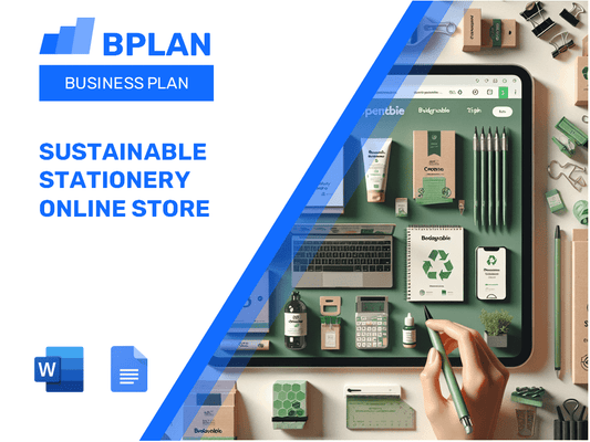 Sustainable Stationery Online Store Business Plan