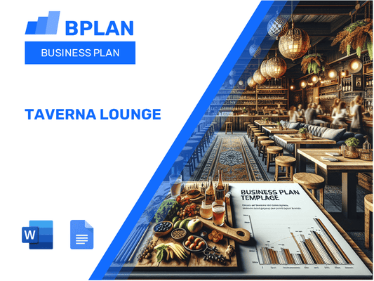 Plan de negocios de Taverna Lounge