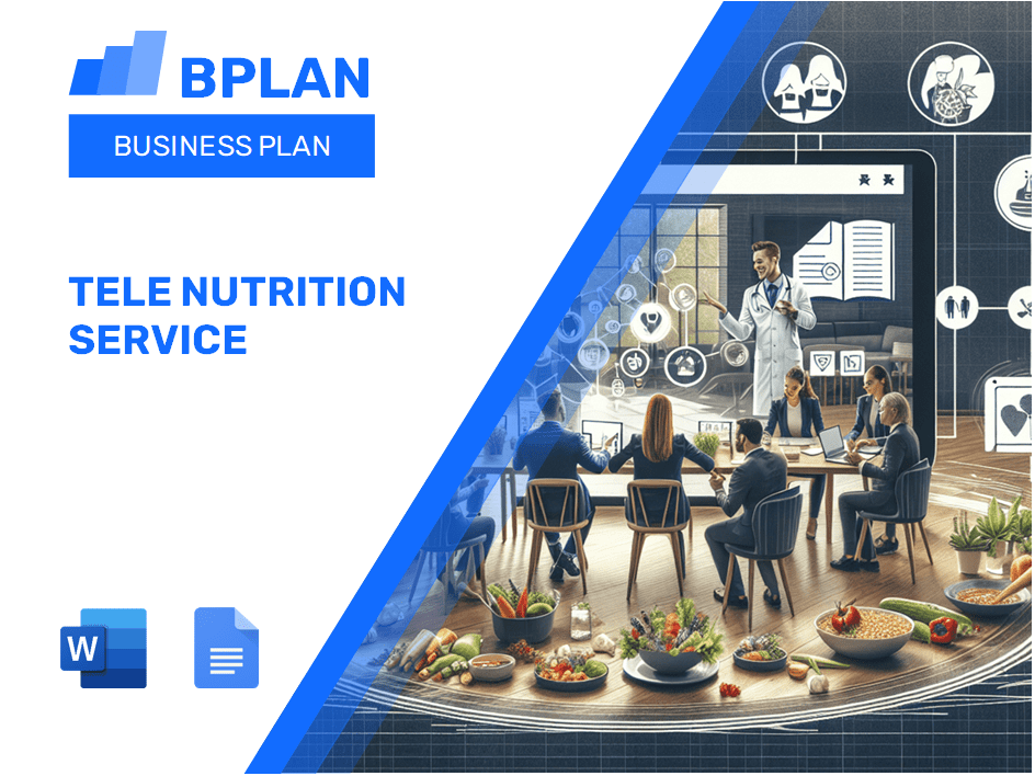 Plano de Negócios de Serviços de Tele Nutrition