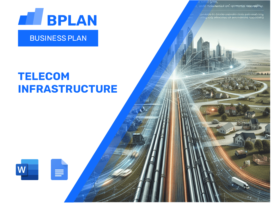 Plan de negocios de infraestructura de telecomunicaciones