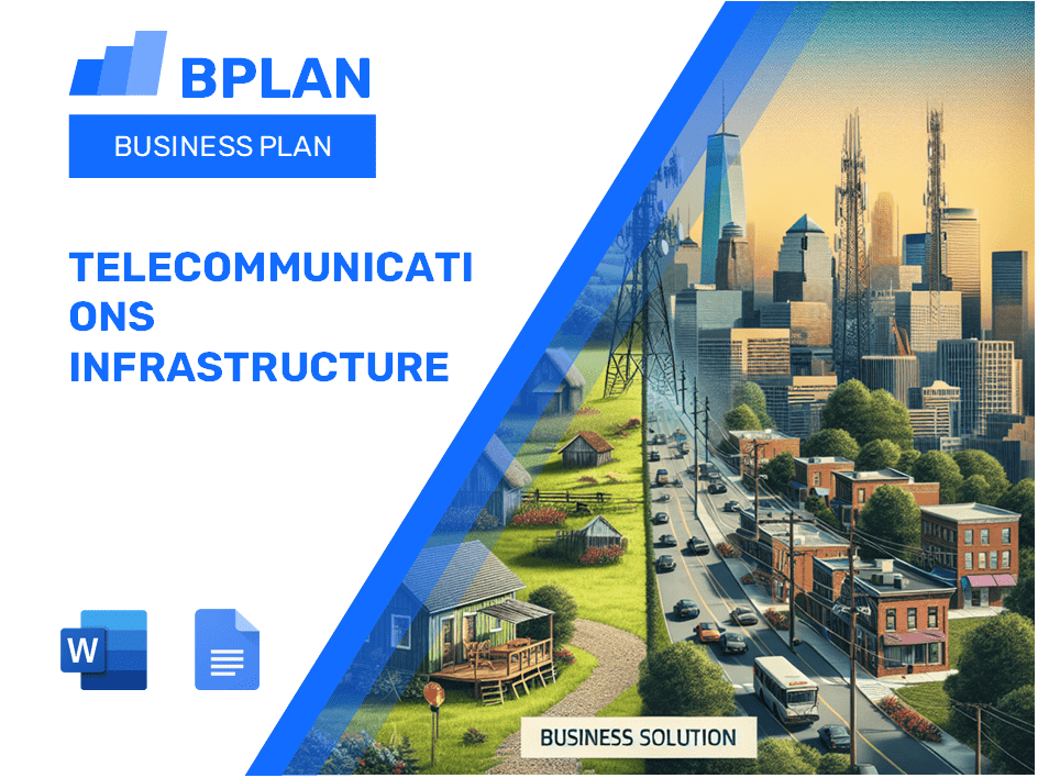 Plan de negocios de infraestructura de telecomunicaciones