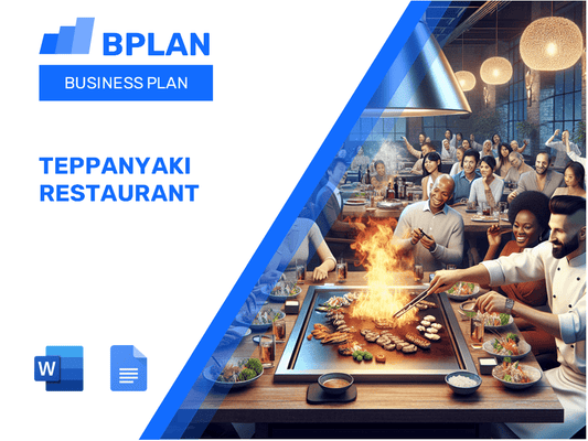 Plano de negócios de restaurante Teppanyaki