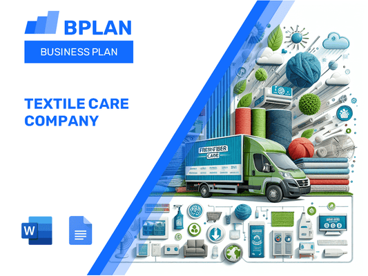 Textile Care Company Business Plan