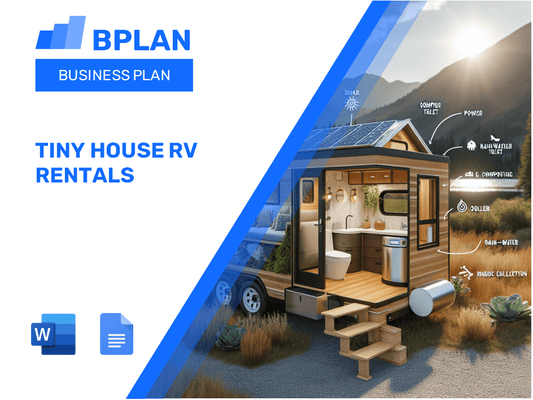 Tiny House RV Rentals Plan de negocios