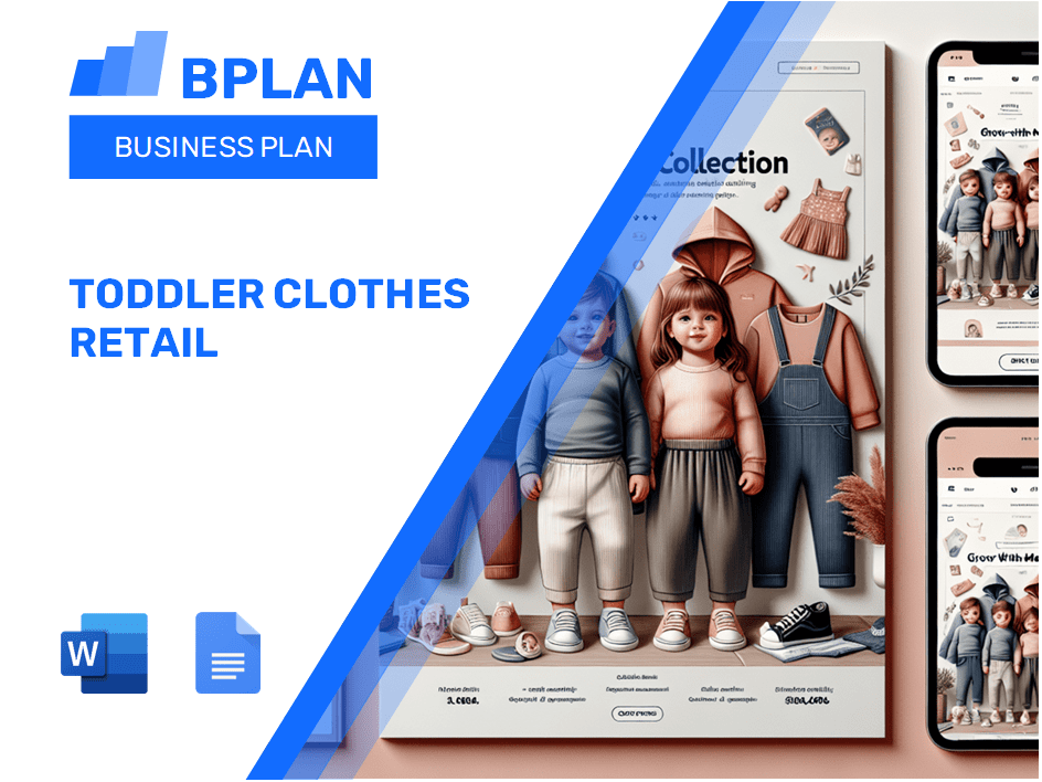 Toddler Clothes Retail Business Plan