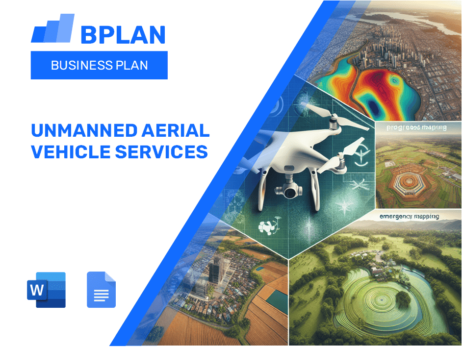 Unmanned Aerial Vehicle Services Business Plan