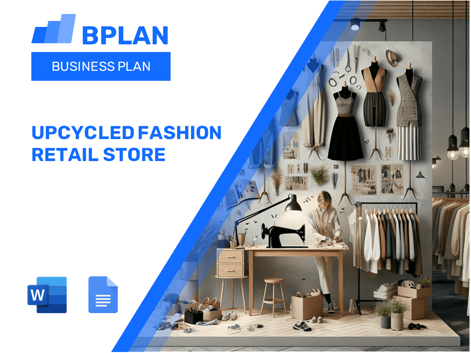 Upcycled Fashion Retail Store Business Plan