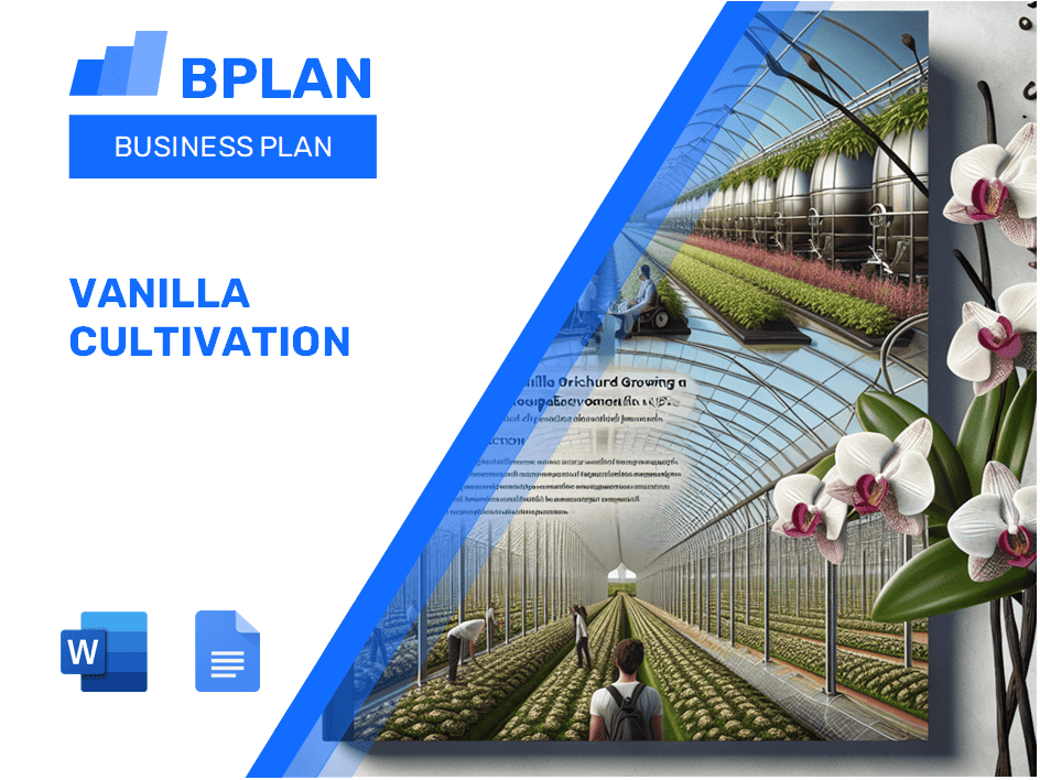 Plan de negocios de cultivo de vainilla