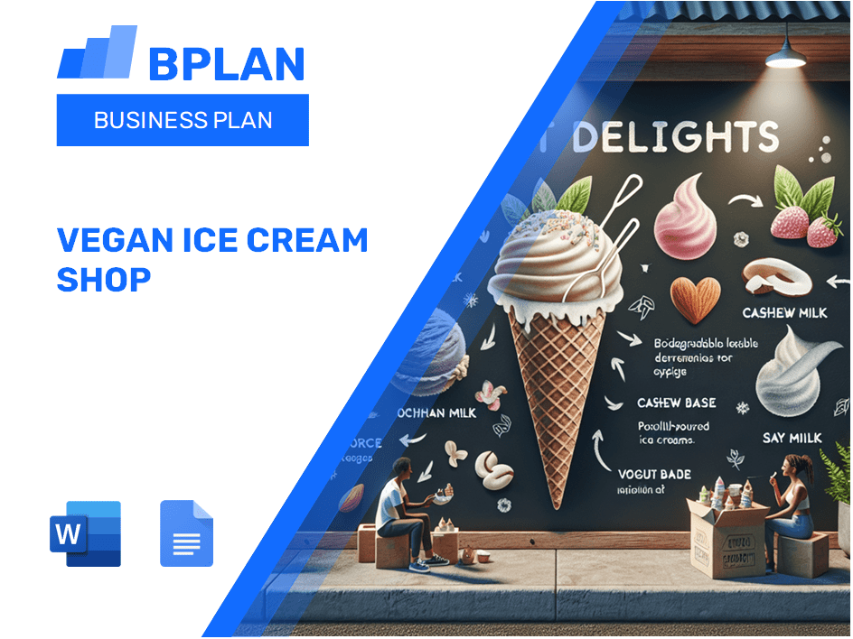 Vegan Ice Cream Shop Business Plan