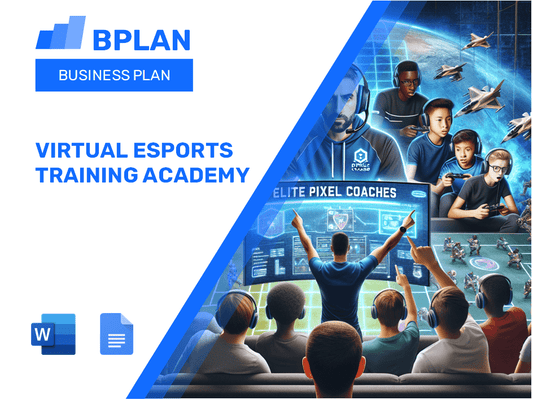 Plan de negocios de la Academia de Capacitación de Esportas Virtuales