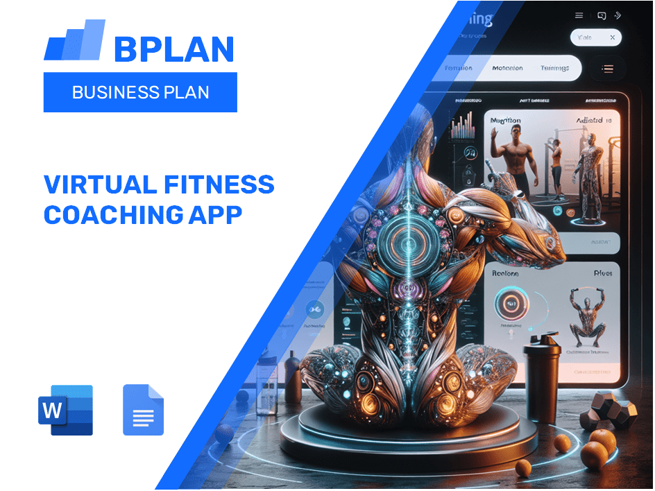 Plan d'affaires de l'application de coaching de fitness virtuel