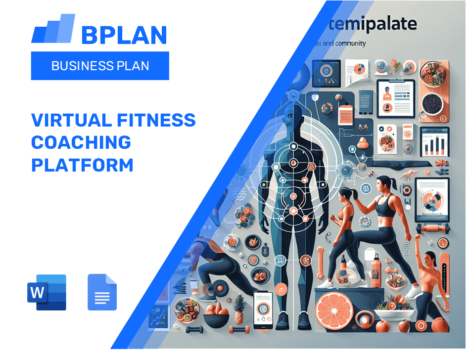 Plan d'affaires de la plate-forme de coaching de fitness virtuel