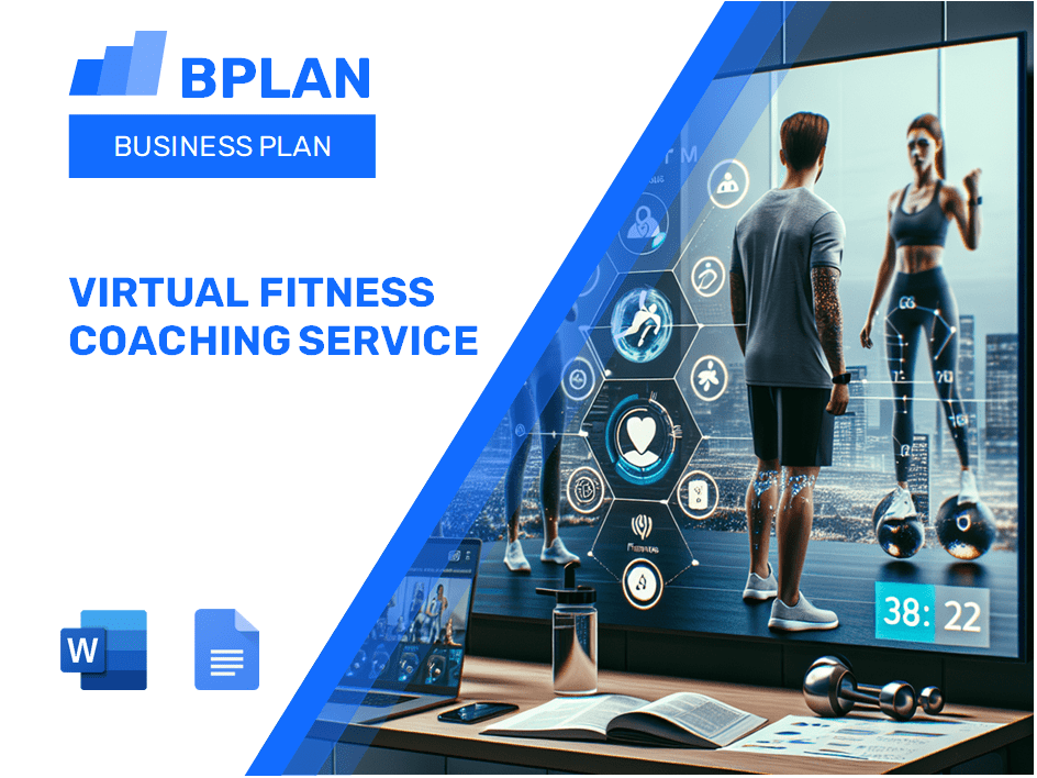 Virtual Fitness Coaching Service Business Plan