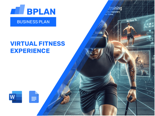 Plan d'affaires d'expérience de fitness virtuel