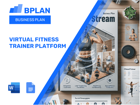 Plan d'affaires de la plate-forme de formateur de fitness virtuel