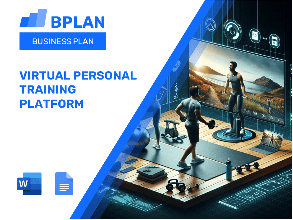 Plan de negocios de plataforma de formación personal virtual