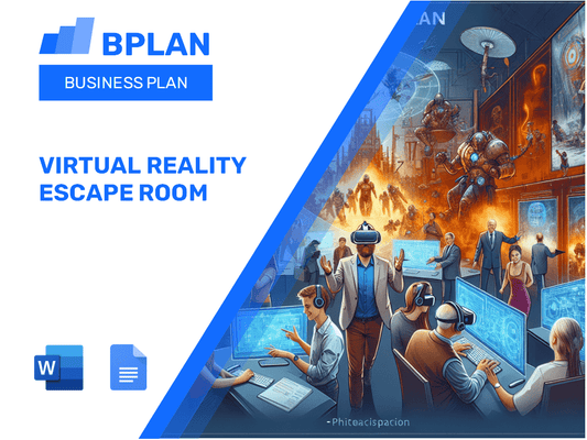 Plan de negocios de sala de escape de realidad virtual