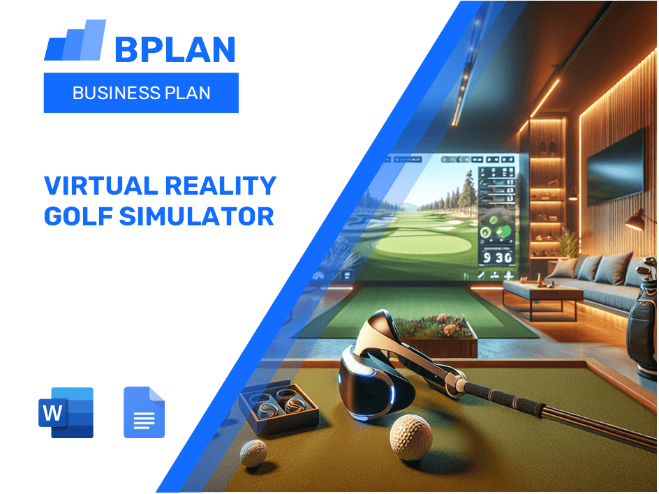 Plan de negocios de simulador de golf de realidad virtual