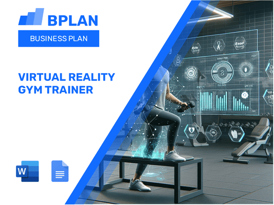 Plan de negocios de entrenador de gimnasio de realidad virtual