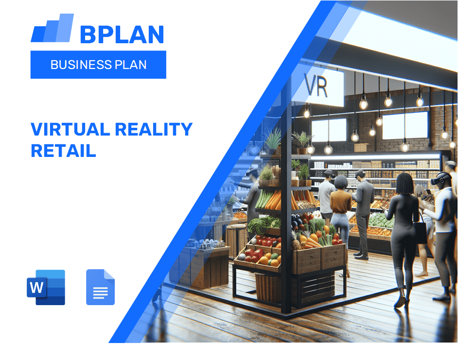 Virtual Reality Retail Business Plan