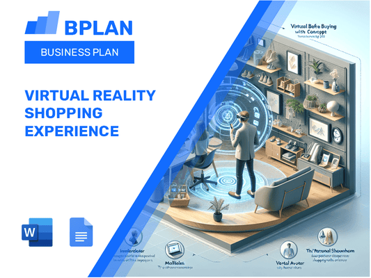 Plan de negocios de experiencia de compra de realidad virtual