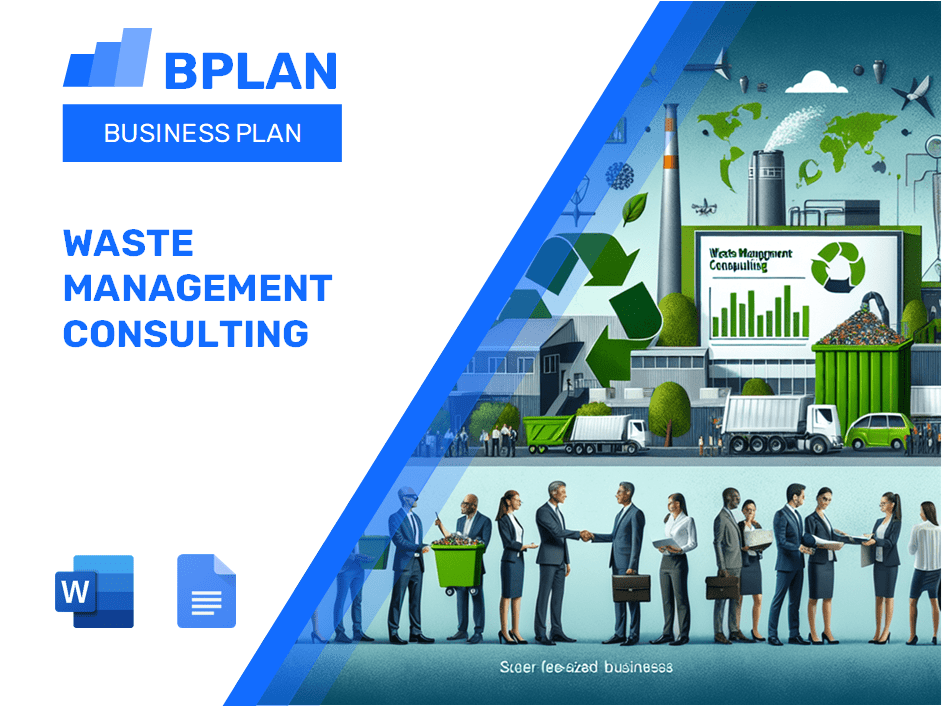 Waste Management Consulting Business Plan