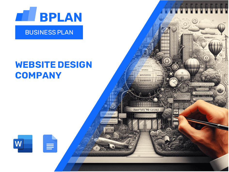 Plan de negocios de la empresa de diseño de sitios web