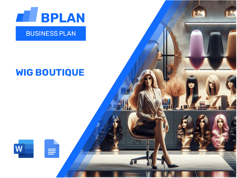 Plan de negocios boutique de pelucas