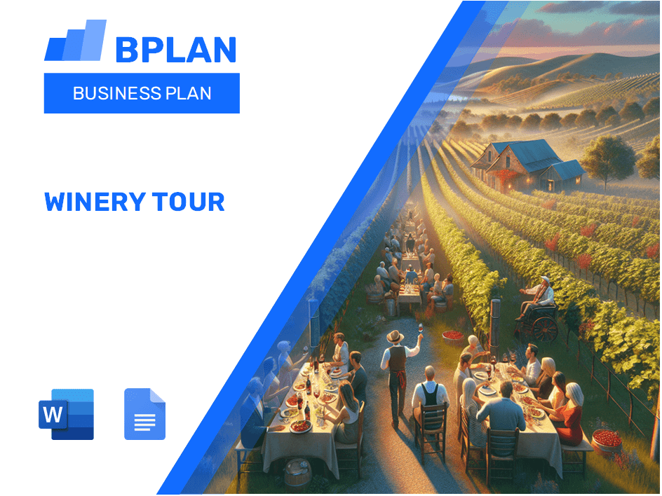 Plan de negocios de Winery Tour