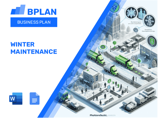 Plan de negocios de mantenimiento de invierno