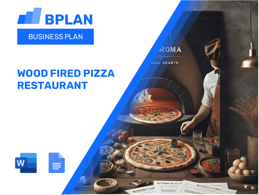 Plano de negócios de restaurantes de pizza a lenha