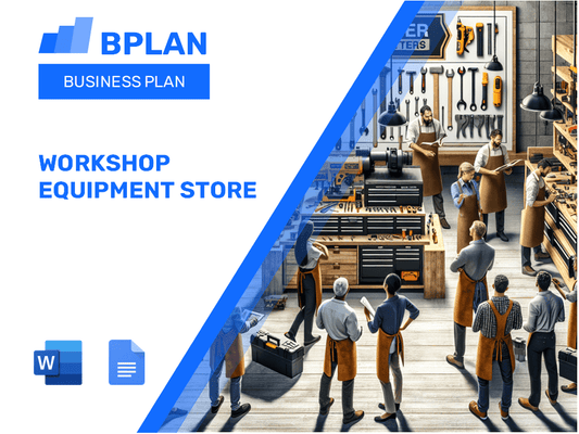 Workshop Equipment Store Business Plan