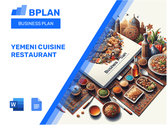 Yemeni Cuisine Restaurant Business Plan