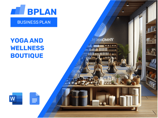 Yoga And Wellness Boutique Business Plan